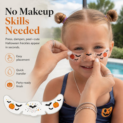 ✨ 6 Pcs Temporary Freckle Face Tattoos – Buy 2 Get 1 Free