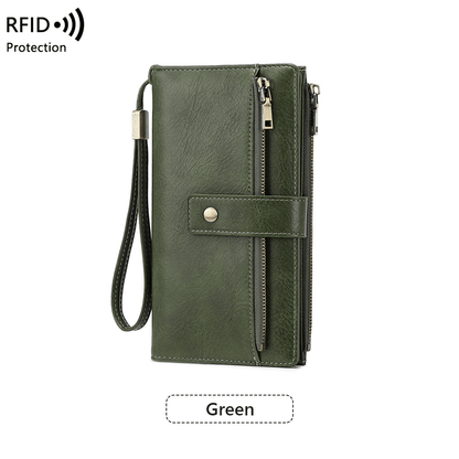 women-s-long-wallet-stylish-clutch-elegant-solid-color-rfid-blocking-leather-wallet-3588