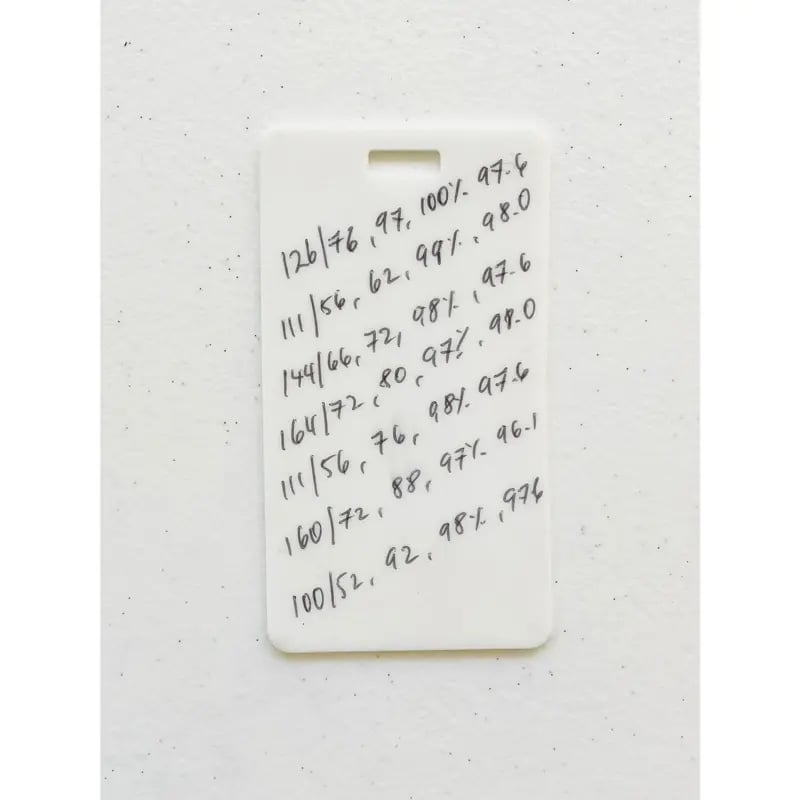 🩺Erasable Badge Note(🖊️Write. Wipe. Repeat.)