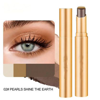 ✨ Tri-Color Gradient Eyeshadow Stick