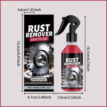 NANO METAL RUST REMOVER POLISHING SPRAY FOR TOOLS, CARS, BIKES, GRILLS, BOLTS, FIREARMS & MORE