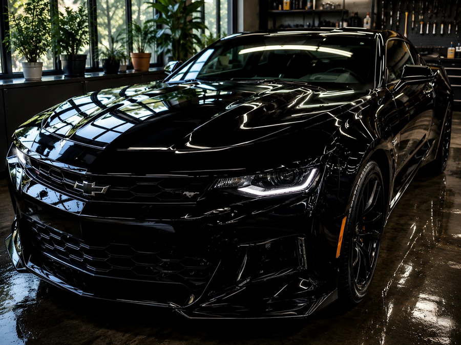 Enjoy Showroom Shine — Instantly reveal an ultra-glossy, hydrophobic mirror finish that lasts!