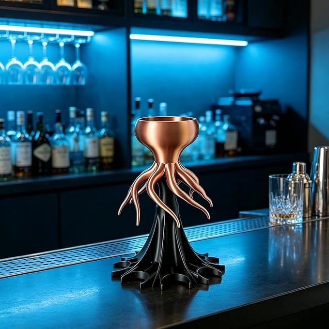 🐙 3D Printed Kraken Drink Dispenser – Pour with a Twist! 🍹
