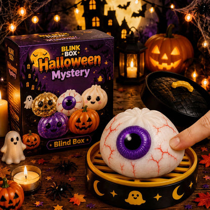 🎃 SpookySquish Halloween Glitter Fidget Toys – 5 Collectible Styles