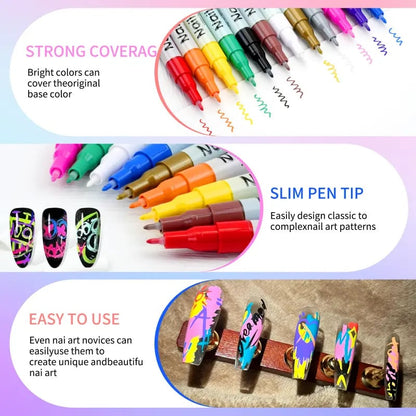 💅 Nail Markers for Nail Art – Easy Creative Designs ✨