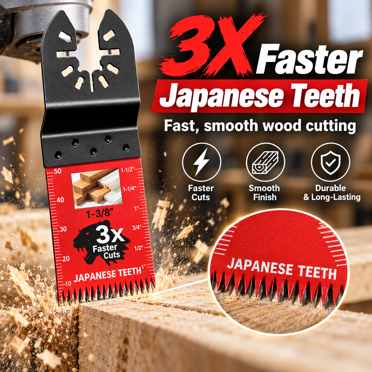 🪵Multifunctional Professional Japanese Teeth Fast Cutting Oscillating Blade