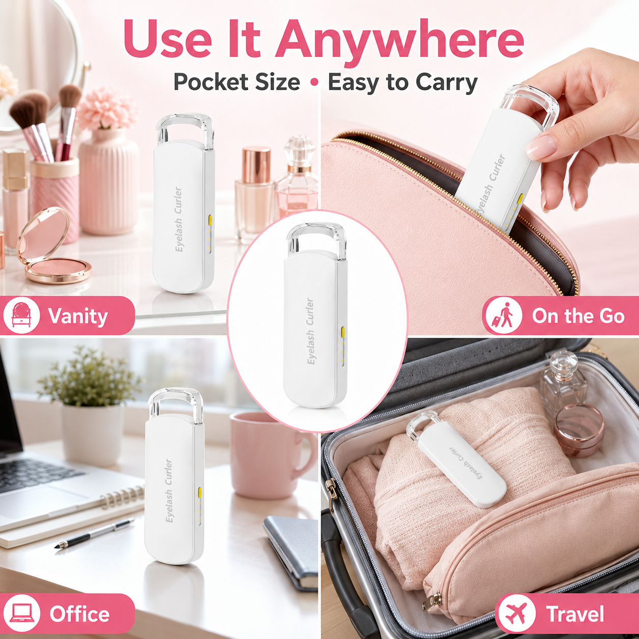 Smart Heated Eyelash Curler✨