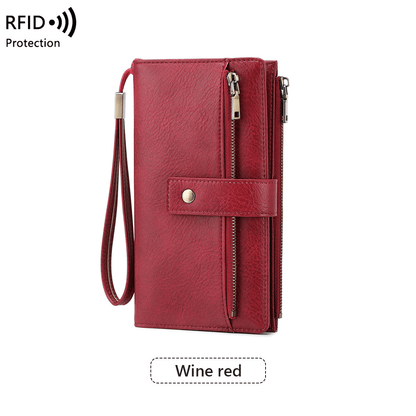 women-s-long-wallet-stylish-clutch-elegant-solid-color-rfid-blocking-leather-wallet-3588