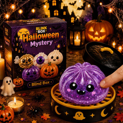 🎃 SpookySquish Halloween Glitter Fidget Toys – 5 Collectible Styles