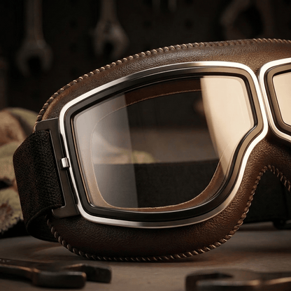 🔥Hot Sale - 49% OFF 🕶️ OTG Vintage Motorcycle Goggles (Fits Over Glasses)