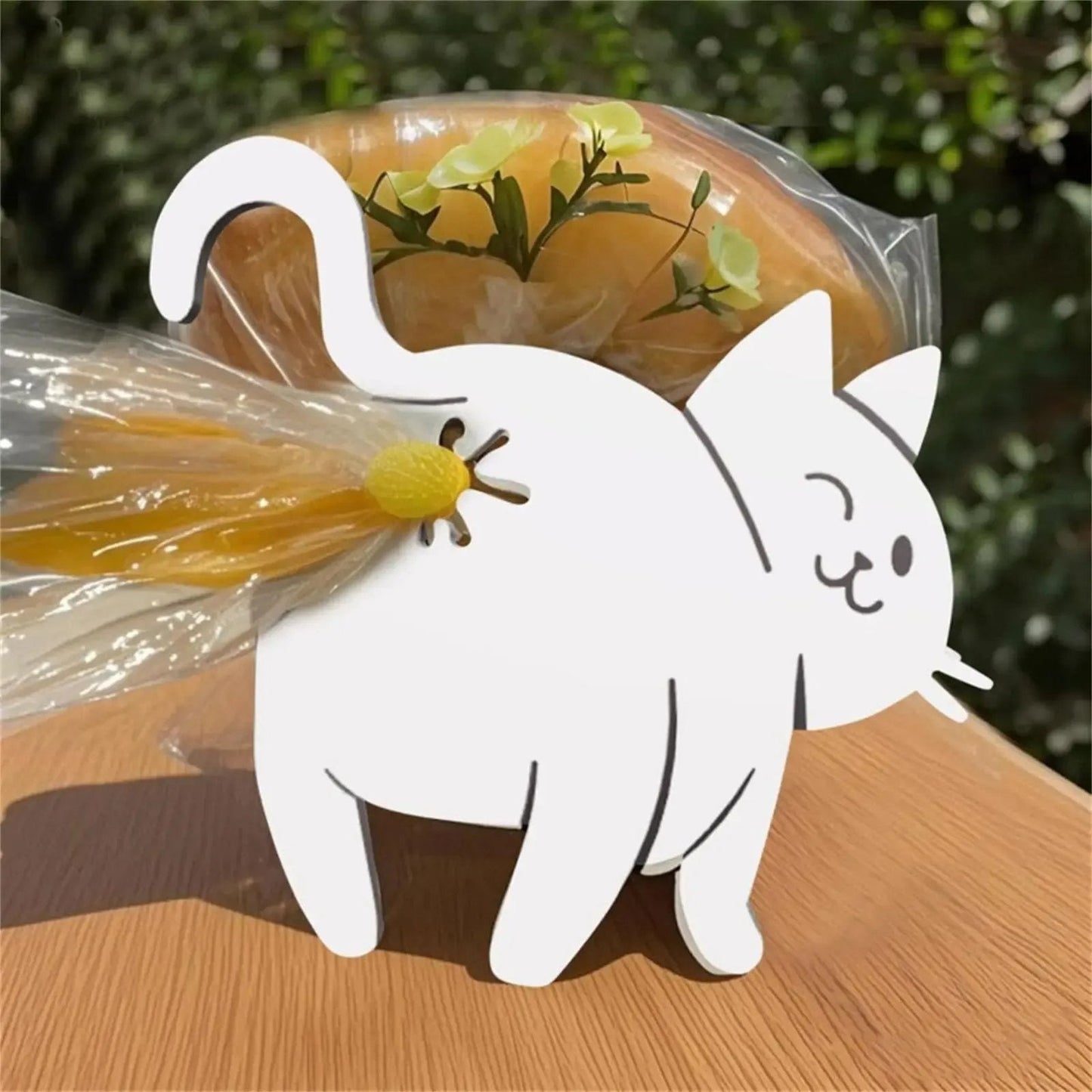 10 Pcs Cat Butt Bread Clip