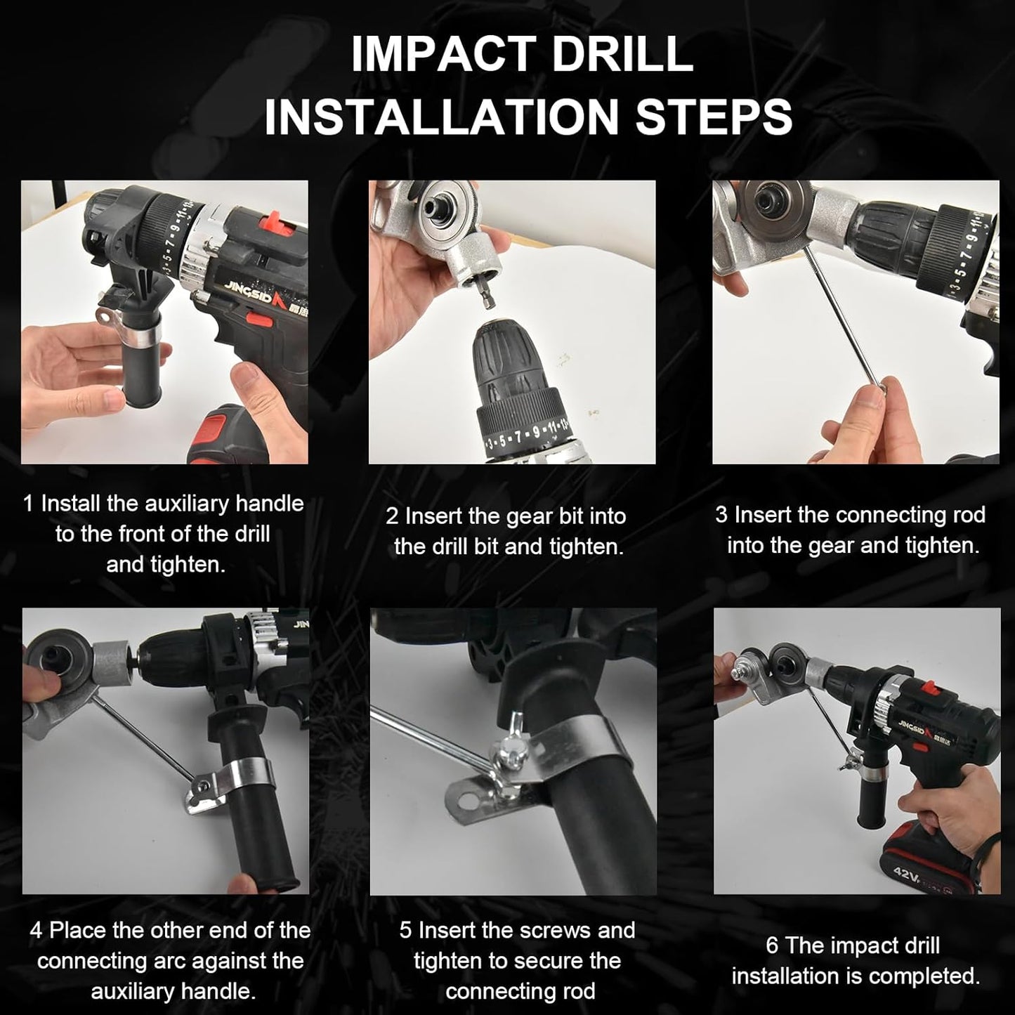 🛠️Sheet Metal Cutter Drill Attachment