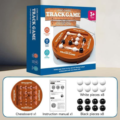 ♟️🧠 Logic Track Chess – Ultimate 2-Player Strategy Game ✨