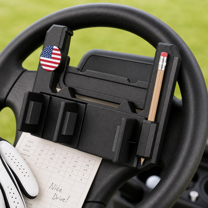 ⛳ Golf cart steering wheel phone holder