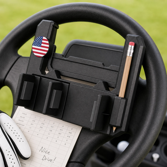 ⛳ Golf cart steering wheel phone holder
