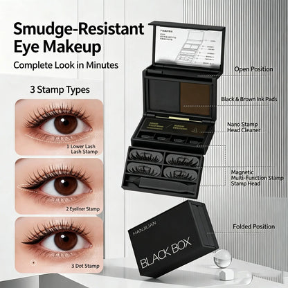 🥳2026 HOT SALE🥳💋50K+ SOLD!🔥 50% OFF! 3-in-1 Kit: Eyeliner and Lower Lash Stamp