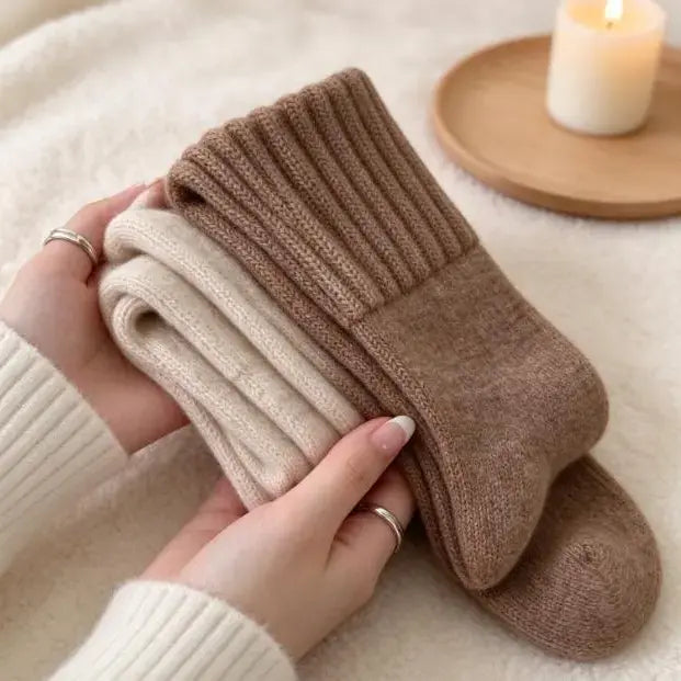5-Pack Women's Classic Mid-Calf Solid Knit Socks