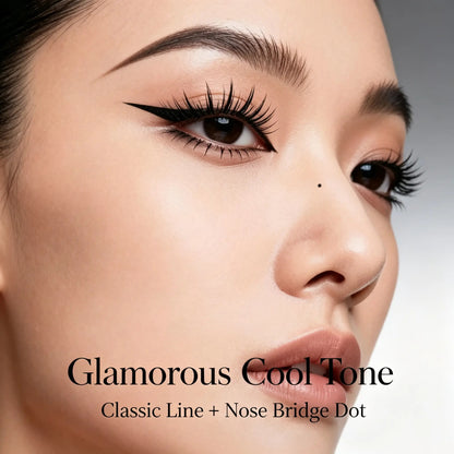 🥳2026 HOT SALE🥳💋50K+ SOLD!🔥 50% OFF! 3-in-1 Kit: Eyeliner and Lower Lash Stamp