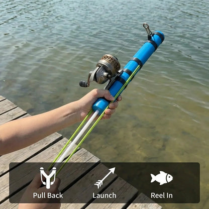 🐟Long-Range Fishing Catapult Attachment | Cast 30M✨