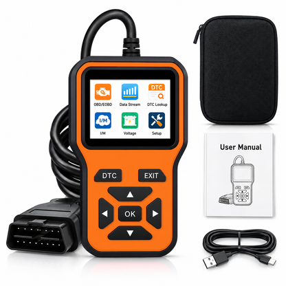 Car Diagnostic Scanner with Fault Code Reader & Live Data