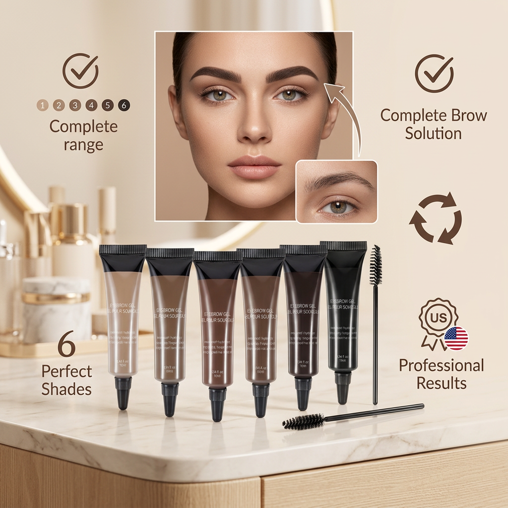 Waterproof Long-Lasting Liquid Eyebrow Gel