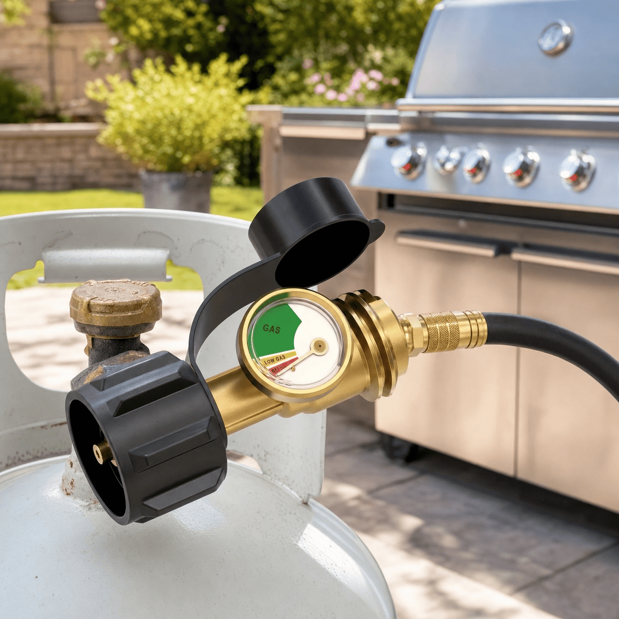 ⛽ Propane Tank Gauge – Check Fuel Levels Instantly 🔥
