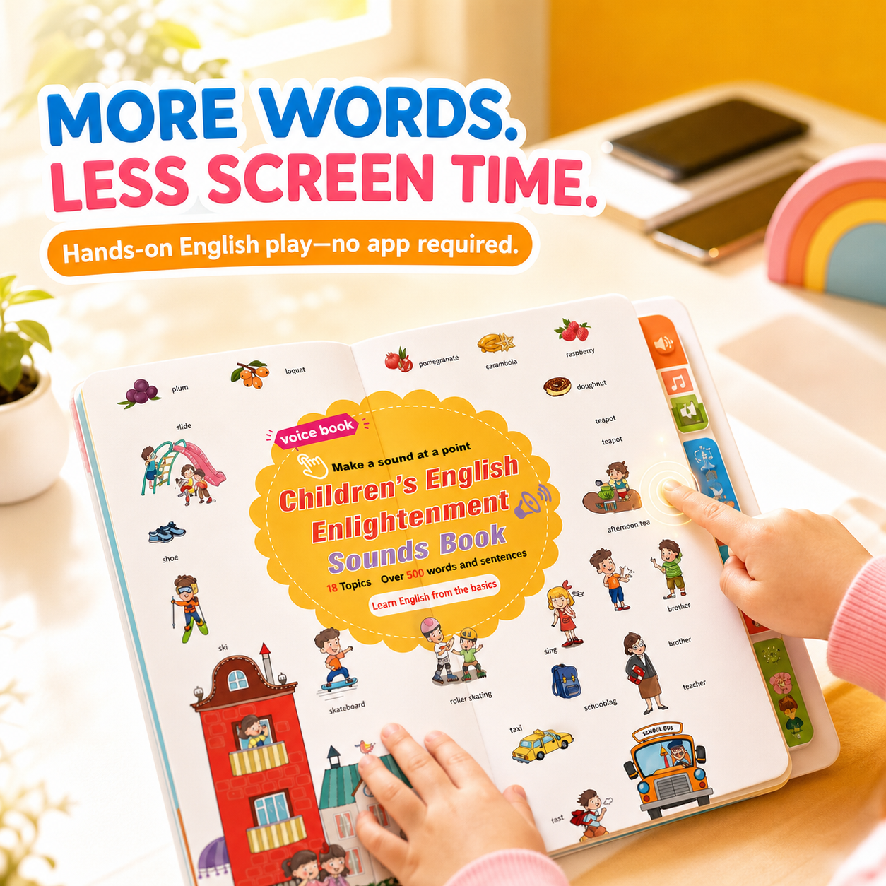 👆Children’s English Enlightenment Sounds Book