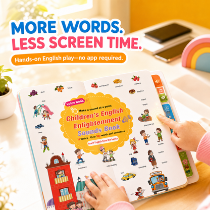 👆Children’s English Enlightenment Sounds Book