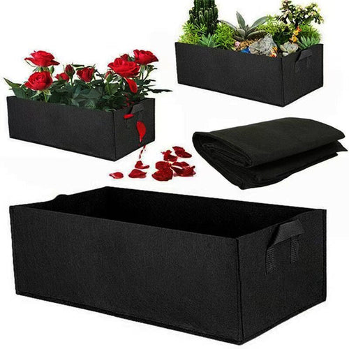 Fabric Raised Garden Bed with Dividers