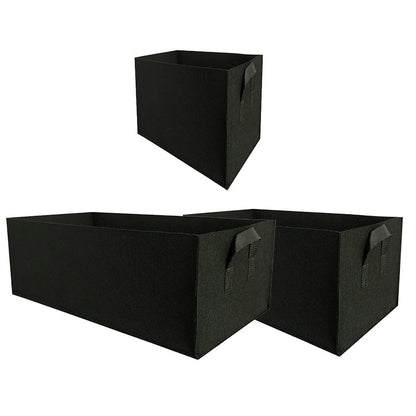 Fabric Raised Garden Bed with Dividers