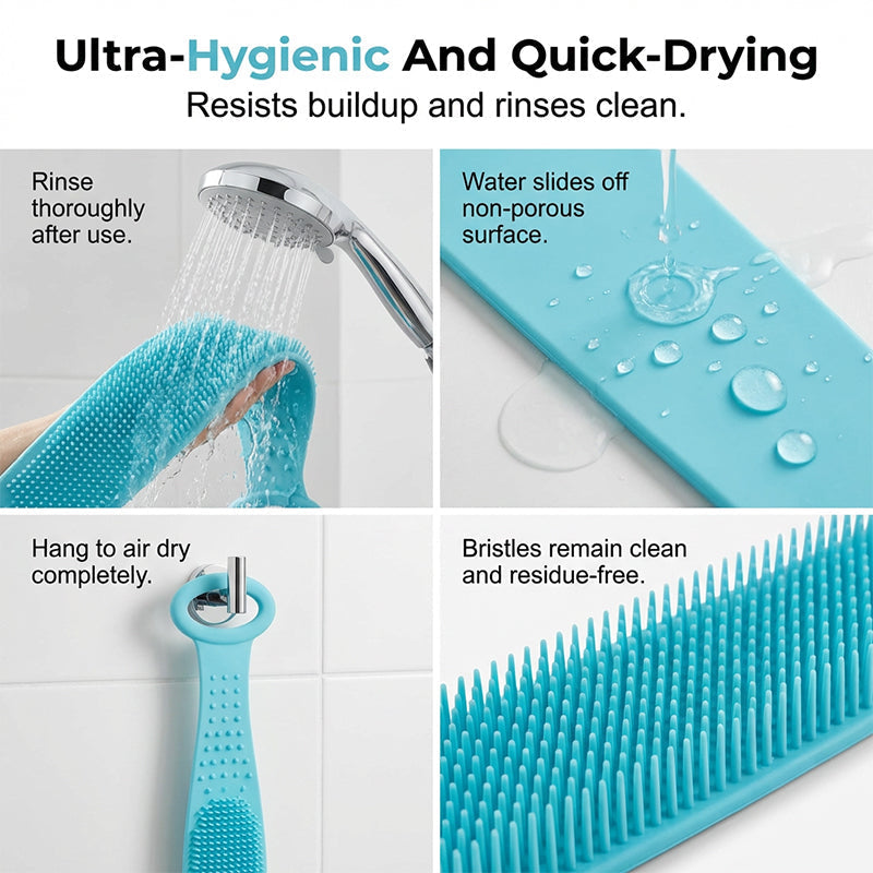 🔥Dual-Sided Silicone Back Scrubber