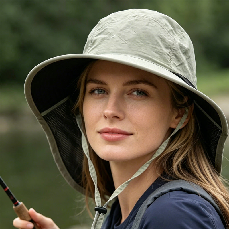 🧢 Unisex Foldable Bucket Hat – UPF 50+ Sun Protection & Breathable – Adjustable & Packable for Outdoor 🏕️