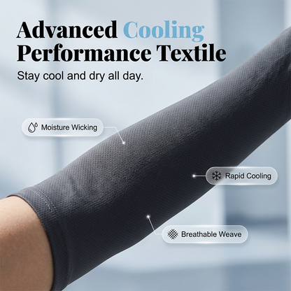 Cooling Sun Protection Shawl Sleeves - Perfect for driving, golf, cycling, and hiking🚴‍♀️🏌️‍♀️