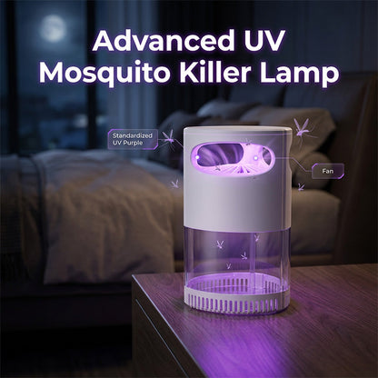 🦟 UV Mosquito Killer Lamp – quiet, USB, chemical-free🔇🌙