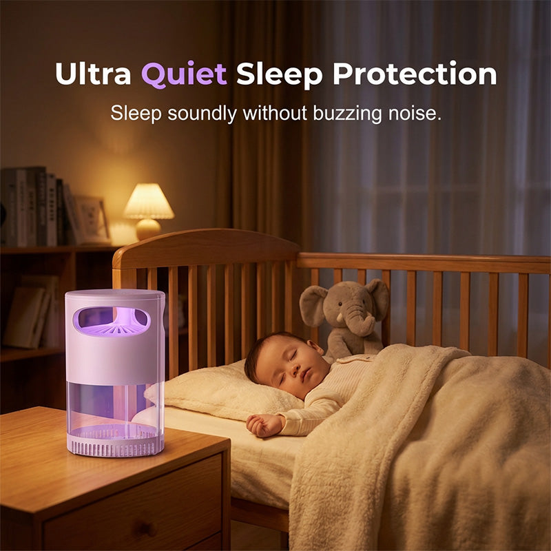 🦟 UV Mosquito Killer Lamp – quiet, USB, chemical-free🔇🌙