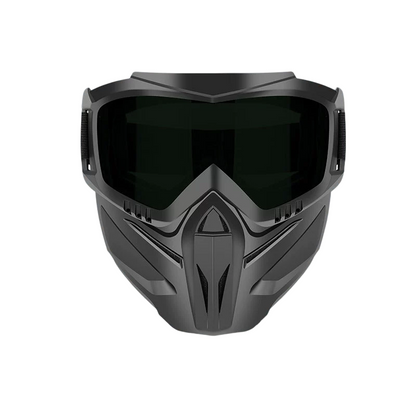 🥽 Full Face Goggle Mask 😷 Detachable Protective Design