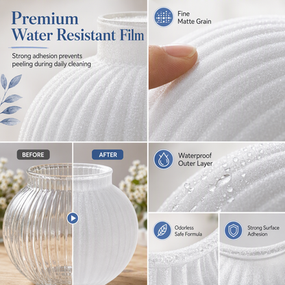 🎨 Frosted Glass Paint – DIY Makeovers for Vases & Jars