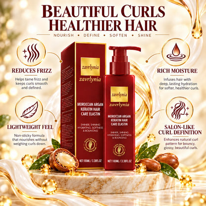 ❤️Argan & Avocado Curl Defining Leave-In Cream