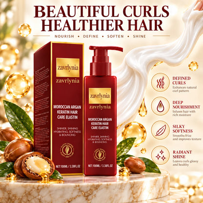 ❤️Argan & Avocado Curl Defining Leave-In Cream