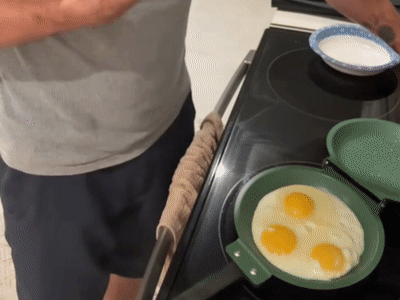 Copper leaf cleaner in water