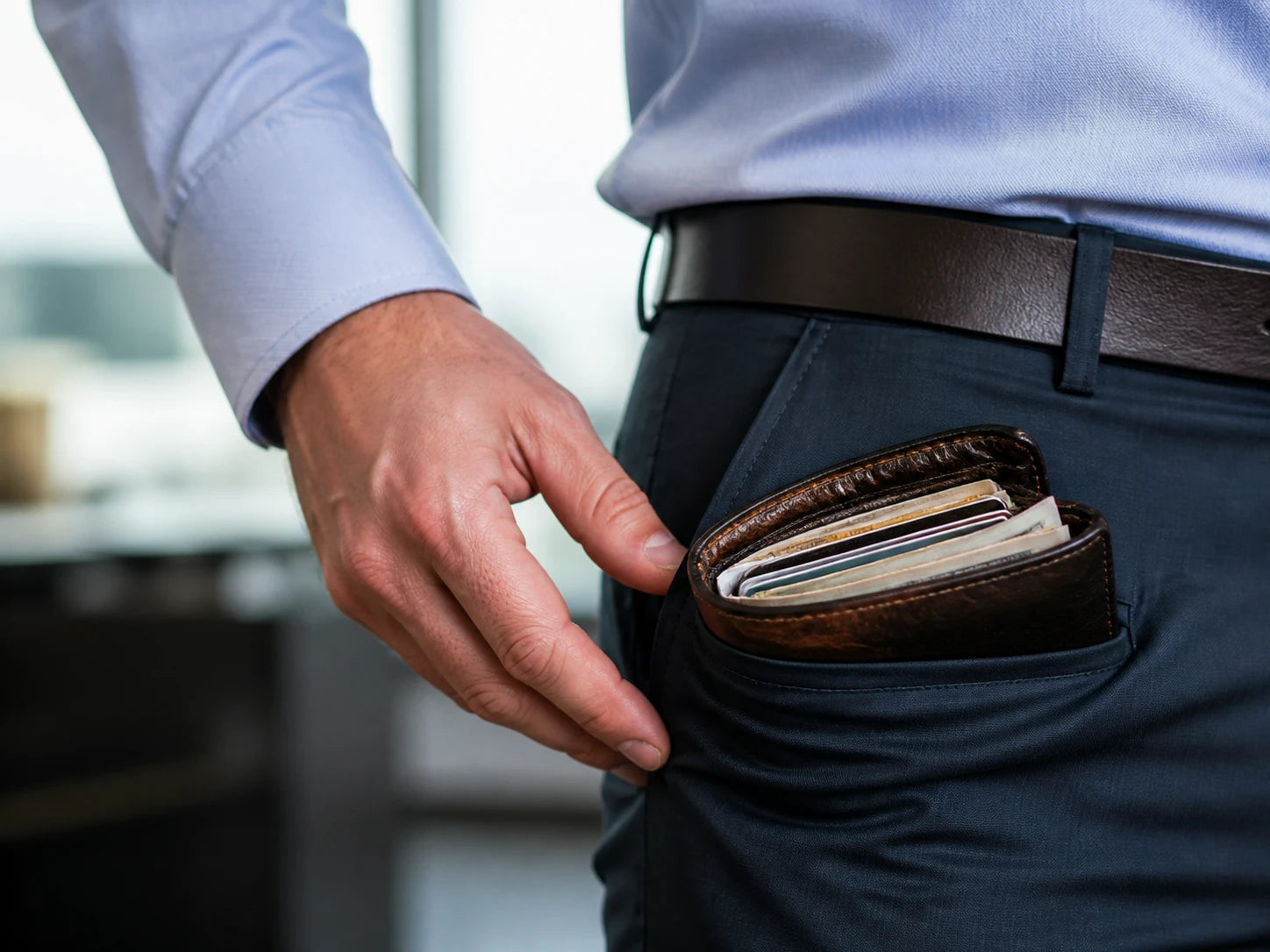 Bulky Wallets Take Up Space